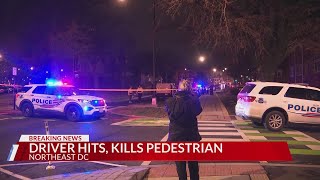 Pedestrian killed in hit and run in Northeast DC on Christmas Eve