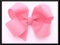 How To Make A Boutique Hair Bow (Updated Video/No Sewing)