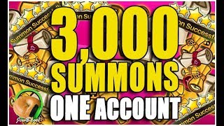 SUMMONERS WAR : 3,000 SUMMONS - THE BIGGEST SESSION OF ALL TIME!!!