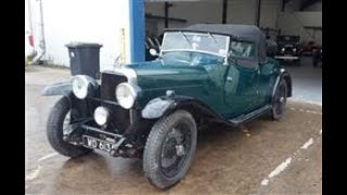 1933 Alvis Firefly Cross and Ellis