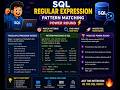 SQL Regular Expressions Pattern Matching  Power Round Explained with Real Examples