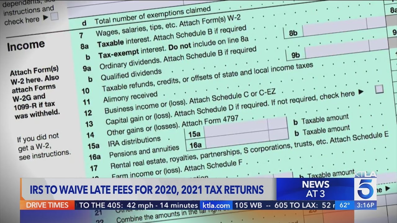 IRS To Waive $1 Billion In Penalties For People And Firms Owing Back ...