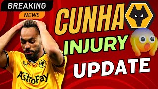 Devastating News 🚨 Matheus Cunha's Injury Status Revealed by Wolves | WOLVES NEWS