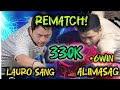 Money game! Rematch 330k | Lauro sang 🆚 Alimasag +6wins | 09-28-2024