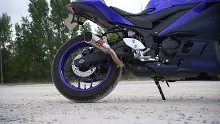 Yamaha R3 2022 Akrapovic Slip-On Sound Clip