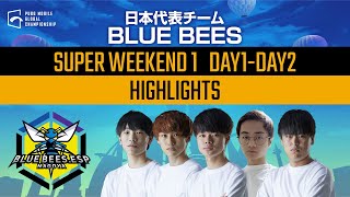 【PMGC】日本代表「BLUE BEES」SUPER WEEKEND１DAY 1~DAY 2ハイライト