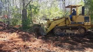 The Cat 953 Returns Vs. A Big Tree