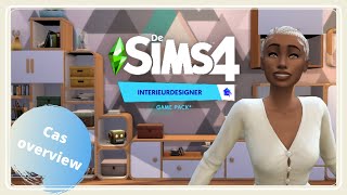 🏘️Creëer een sim overzicht Interieur Designer🏷️|Sims 4