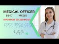 Part-1 Medical Officer Past Papers|| PPSC, FPSC, SPSC, Educators jobs @zarish987