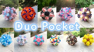 (1hr) Base + Duo Pocket - Unit Origami Medley - PrwOrigami