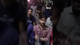 Four Aligarh Muslim University students were booked for conducting a march in support of Palestine…