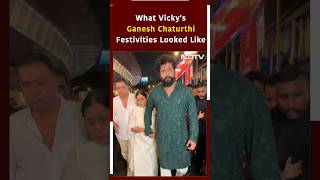 Vicky's Ganesh Chaturthi Festivities With Family