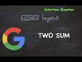 Two Sum - Python | Leetcode 1