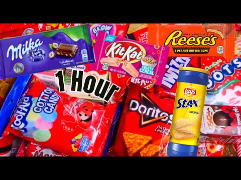 Extreme Candy And Snacks Opening 1 Hour Lots Of Candies New 101