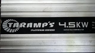 Taramps 4.5KW entering protection