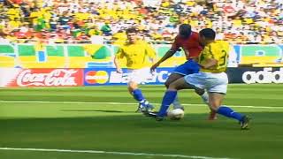 أهداف مباراة البرازيل 5-2 كوستاريكا (دور المجموعات) كأس العالم 2002 تعليق عربي بجودة FHD