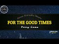 For The Good Times - Perry Como (Karaoke Version)