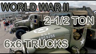 World War II 6x6 Trucks and Jeeps | at Hagerstown Maryland Aviation Museum