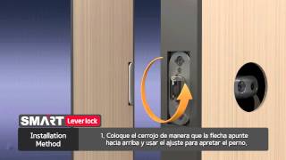 락시스 SMART lever lock 설치 동영상 - LOCKSIS