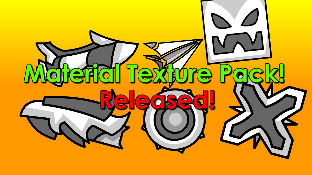 Geometry Dash Material Texture Pack Released Youtube