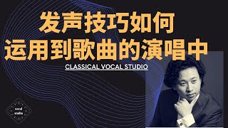 【9】歌唱家讲解：如何把发声技巧正确的运用到声乐作品演唱里|歌唱教学|声乐教学|学唱歌|声乐大师课|唱歌学习|