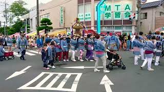 八日市場 八重垣神社＠祇園祭２０２２ ⑥ 上出羽区女神輿