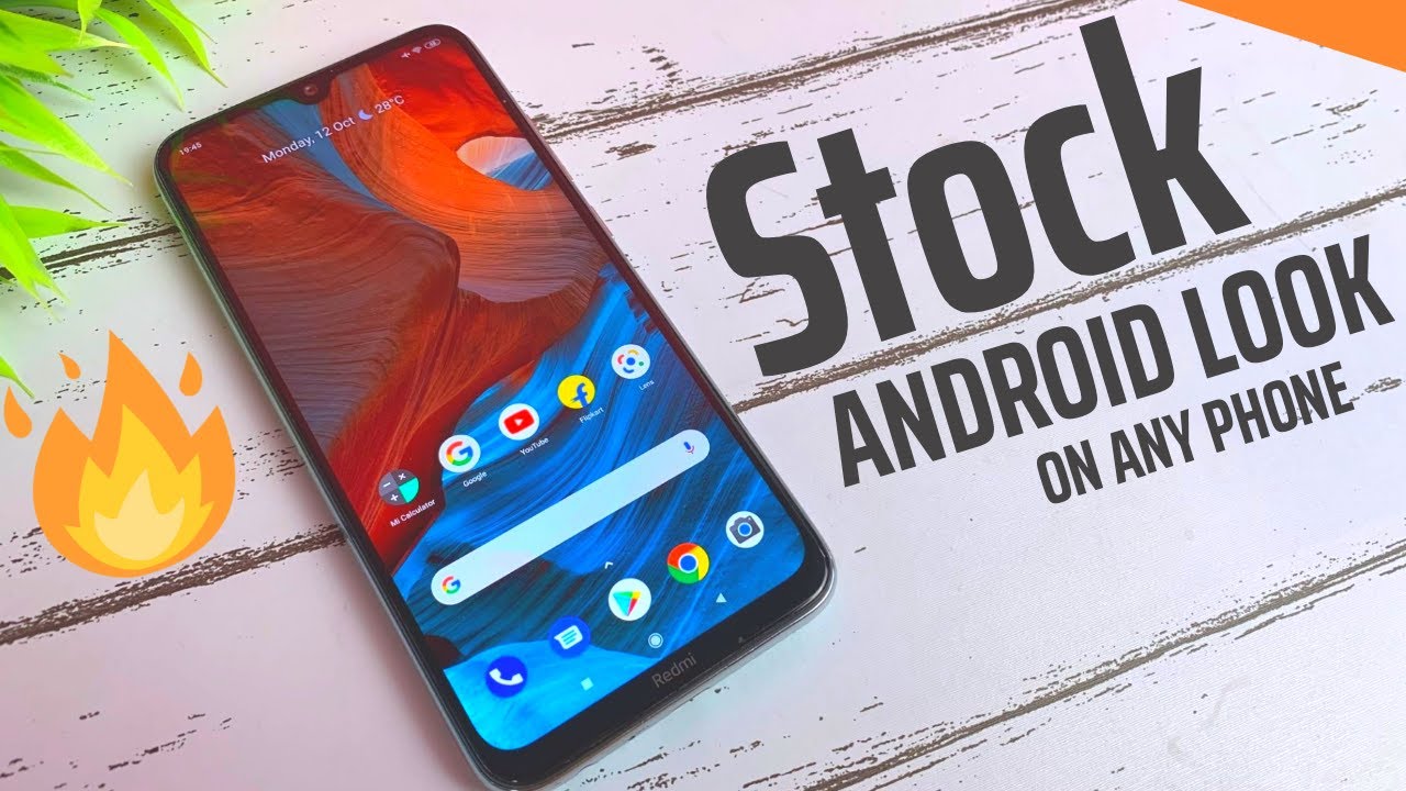 STOCK ANDROID Look On Any Phone - In Just 3 Steps - YouTube