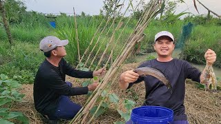 Lần Đầu Tiên Mới Dính Được Con Cá Cở Này, Bà Xã Hát Nghêu Ngao Lúc Làm Cá | TTVlog