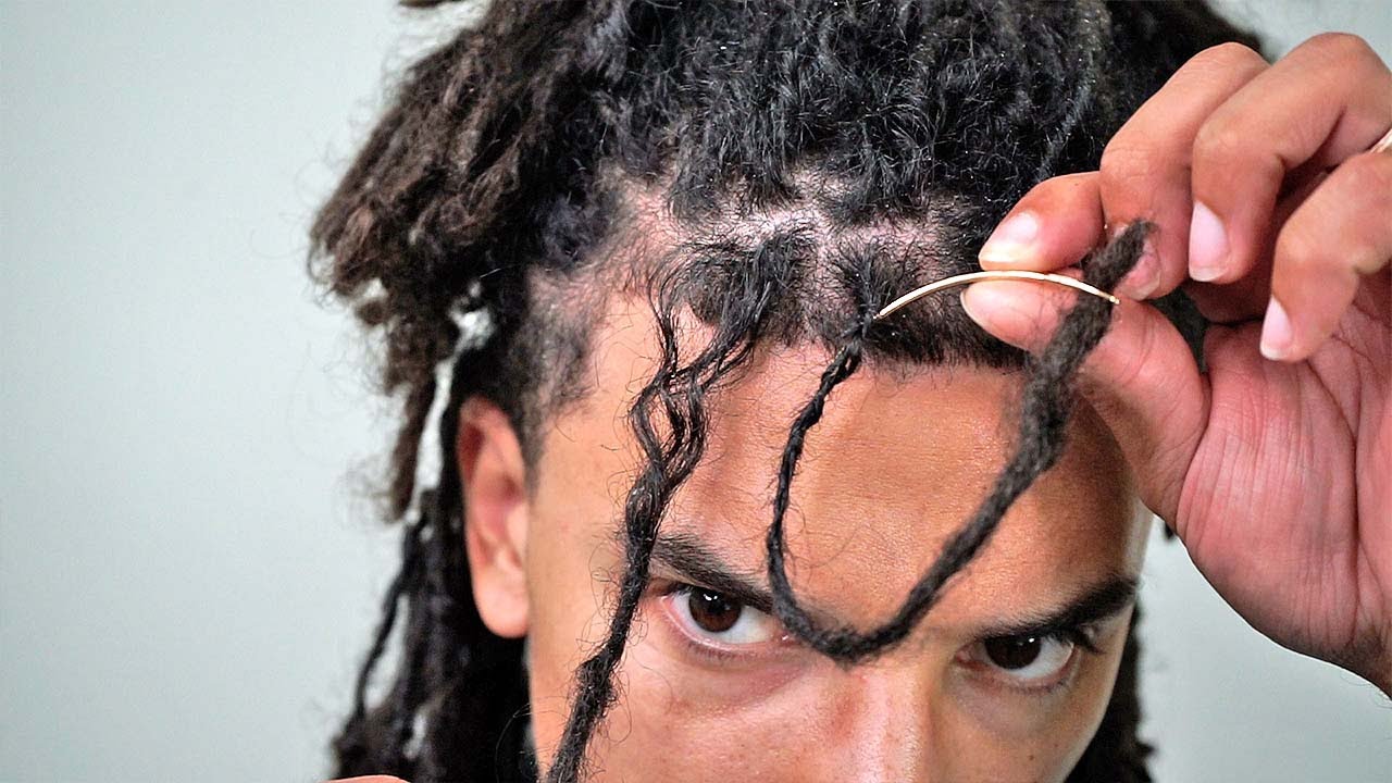 How To Interlock Dreadlocks Youtube