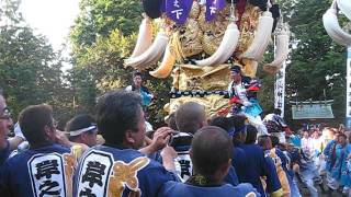 2011.10.18 萩岡神社　岸の下　萩生西　宮入