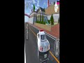 sakura school simulator bagian 2 hancurkan mobil polisi 🚔 shorts