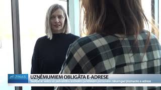 ReTV: Uzņēmumiem obligāta e-adrese