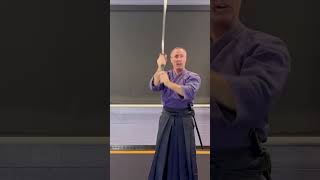 Katori Shinto Ryu. Maki-Uchi cut compared to Iaido and Aikido sword cut