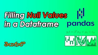 Replace NULL Values in a Dataframe | Pandas Tutorials | Data Science | WonkyCode | Telugu
