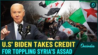 Biden’s Message to H.T.S in Syria: America’s Role in Fall of Assad and Future of Middle-East Deals