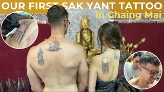 Getting a TATTOO IN THAILAND Vlog: Sak Yant Chiang Mai Tattoo Experience