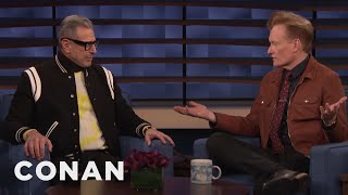Jeff Goldblum Critiques Conan's New Look | CONAN on TBS