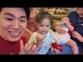 baobao at 4 months meeting tiktok live friends for the first time benedict cua