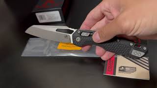 Microtech Blem MSI Standard Issue Black Apocalyptic RAM-LOK in 59 Seconds !!