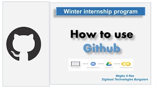 6 How to use Github (Winter internship program