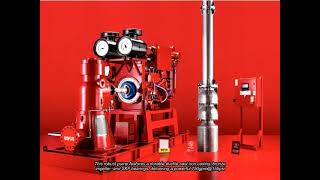 Centrifugal Motor Drive Vertical Turbine Fire Pump for Fire Fighting Application
