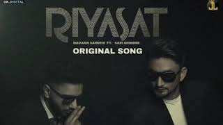 Riyasat (Official Song) Sabi Bhinder & Navaan Sandhu | Mxrci | New Punjabi Songs 2021