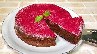 濃厚ガトーショコラの作り方【ラズベリー】 raspberry Chocolate Cake (Gâteau au Chocolat)