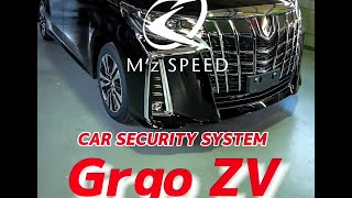 30アルファードにGrgo ZVを施工☆カーセキュリティ  |  M'z SPEED