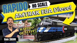 HO Scale Rapido - EMD E8A AMTRAK Diesel Locomotive | \