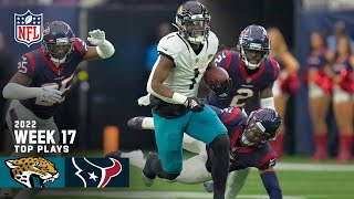Highlights | Jacksonville Jaguars Top Plays vs. Houston Texans | 2022 Regular Season Week 17
