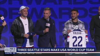 Three Seattle soccer starts make USA World Cup team } FOX 13 Seattle