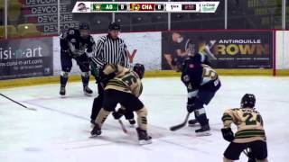 Challenge Midget AAA Hockey Saint Hyacinthe vs Châteauguay 2015 12 19