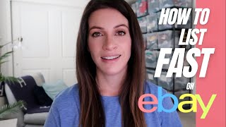 Fast and Easy Method for Listing on eBay!