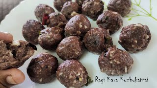 Ragi Kara Kozhukattai Recipe/மிருதுவான கேழ்வரகு கார கொழுக்கட்டை செய்வது எப்படி/PethanatchiKitchen166